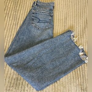 American Eagle Super High Rise Flare-Rise Baggy Wide Leg